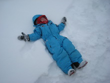 Nik im Schnee, 14.02.2010