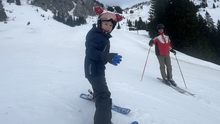 Skifahren in Grn (02.01.2024)
